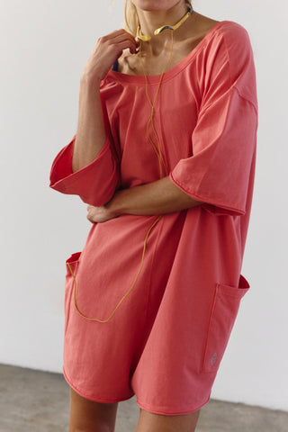 Free People Movement Hot Shot Tee Romper