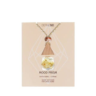 DEFINEME Mood Prism Crystal Scent Diffuser - Sofia Isabel - Citrine Mood