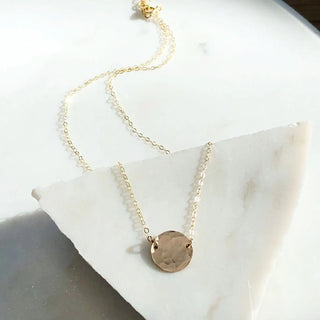 Token Jewelry Mini Moon Necklace