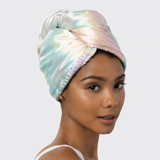 Kitsch Satin Wrapped Hair Towel