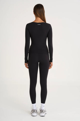 AllFenix Cloudcore Lite Ruched V-neck Long Sleeve