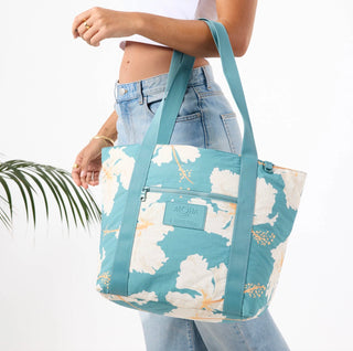 Aloha Collection Tahaa Keep It Light Zipper Tote