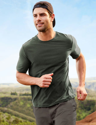 Beyond Yoga Always Beyond Men's Crew Tee 2.0