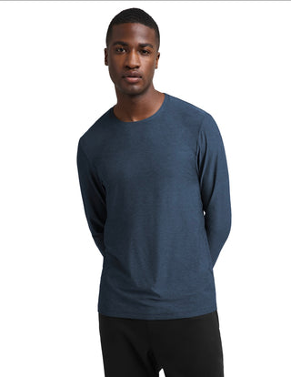 Beyond Yoga Always Beyond Men's Long Sleeve Crew 2.0