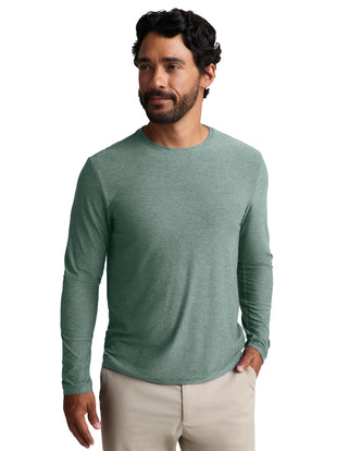 Beyond Yoga Always Beyond Men's Long Sleeve Crew 2.0
