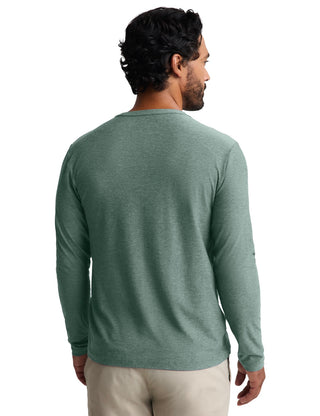 Beyond Yoga Always Beyond Men's Long Sleeve Crew 2.0