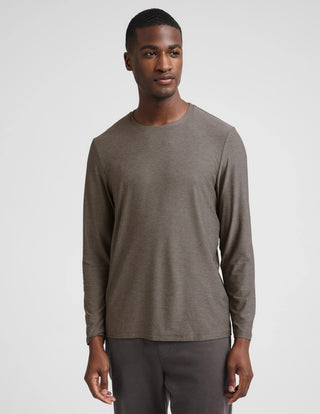 Beyond Yoga Always Beyond Men's Long Sleeve Crew 2.0