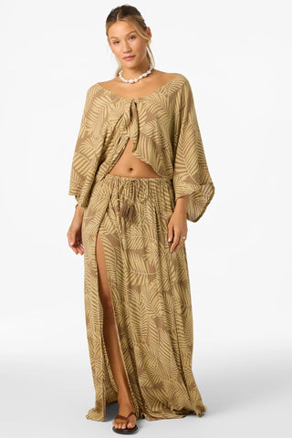 O'Neill Anna Printed Reversible Cover-Up Top