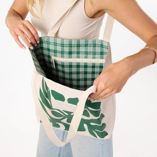 Aloha Collection Applique Reversible Tote