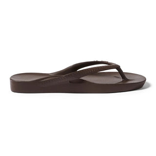 Archie's Brown Support Flip Flops
