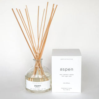 Yam Collective Aspen - Pear + Balsam Reed Diffuser