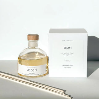 Yam Collective Aspen - Pear + Balsam Reed Diffuser