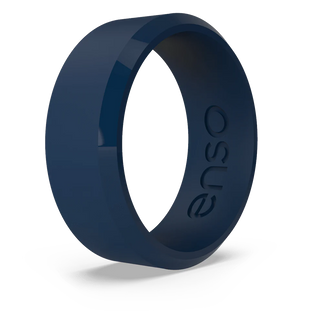 Enso Bevel Silicone Ring