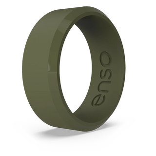 Enso Bevel Silicone Ring