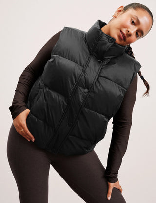 Beyond Yoga Big Cozy Puffer Vest
