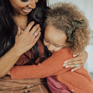 Enso Birthstone Classic Halo Rings