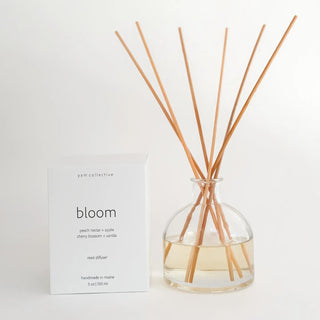 Yam Collective Bloom - Peach + Cherry Blossom Reed Diffuser