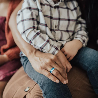 Enso Birthstone Classic Halo Rings