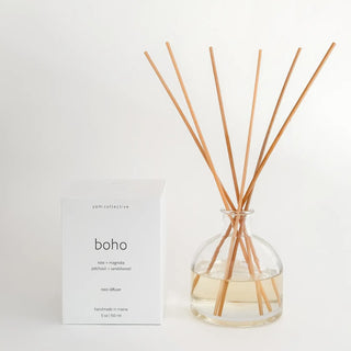 Yam Collective Boho - Rose + Sandalwood Reed Diffuser