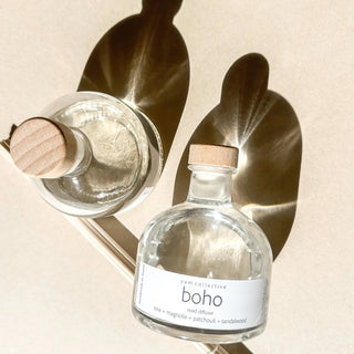 Yam Collective Boho - Rose + Sandalwood Reed Diffuser
