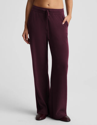 Beyond Yoga Breathe Easy Ribbed Wide Leg Pant