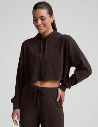 Beyond Yoga Breathe Easy Ribbed Hoodie