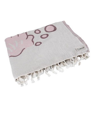 Sand Cloud Coral Turtle X-Large Towel