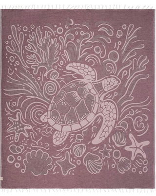Sand Cloud Coral Turtle X-Large Towel