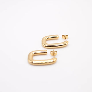 Adoro Gems Capri Hoop Earrings
