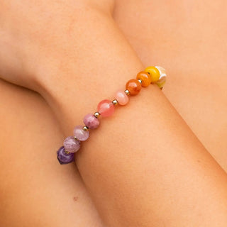 Lotus & Luna Chase Sunsets Statement Healing Bracelet