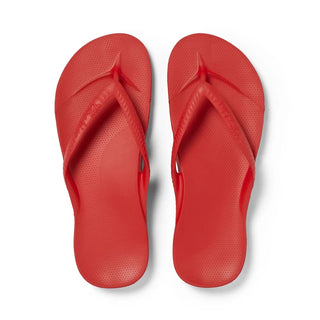 Archie's Chili Red Support Flip Flops