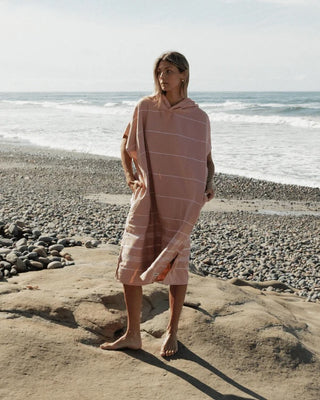 Sand Cloud Classic Stripe Hooded Poncho