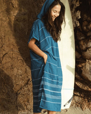 Sand Cloud Classic Stripe Hooded Poncho