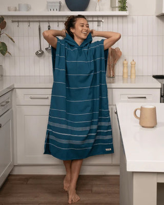 Sand Cloud Classic Stripe Hooded Poncho