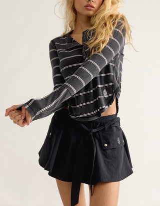 FP Movement Cool Down Striped Crew