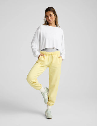 Beyond Yoga Studio Luxe Cropped Long Sleeve Tee