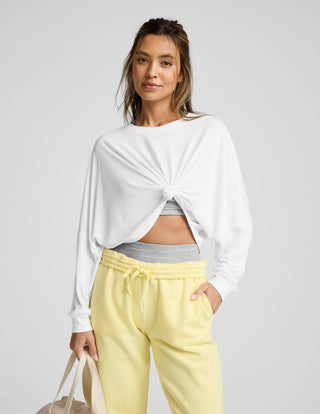 Beyond Yoga Studio Luxe Cropped Long Sleeve Tee