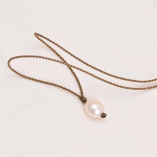 Tula Blue Drop Pearl Necklace