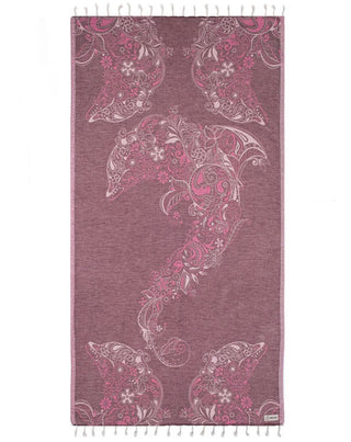 Sand Cloud Floral Dolphins Regular Towel