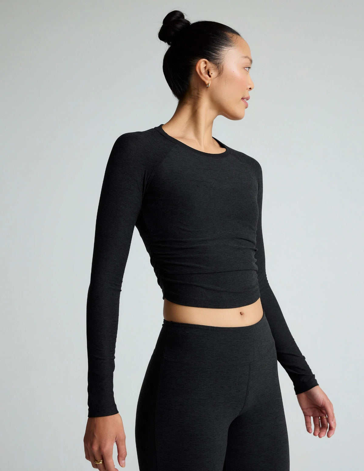 Yoga Workout Yoga Long Sleeve Contours Mock Neck Cropped Top Beyond Yoga Yoga Workout Yoga Long Sleeve Contours Mock Neck Cropped Top Beyond Yoga
