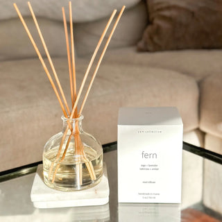 Yam Collective Fern - Oakmoss + Amber Reed Diffuser