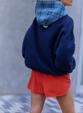 FP Movement Final Call Plaid Hoodie