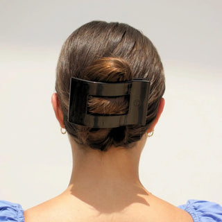 Teleties Flat Rectangle Hair Clip | Large
