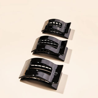 Teleties Flat Rectangle Hair Clip | Large