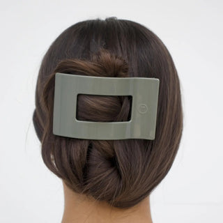 Teleties Flat Rectangle Hair Clip | Large