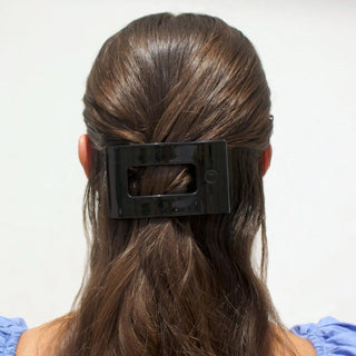 Teleties Flat Rectangle Hair Clip | Medium