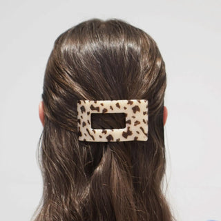 Teleties Flat Rectangle Hair Clip | Small