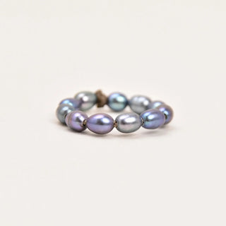 Tula Blue Freshwater Pearl Crown Ring