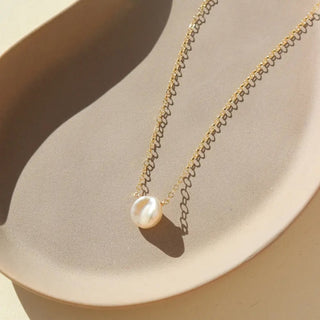 Token Freshwater Pearl Necklace