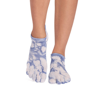 ToeSox Grip Full Toe Low Rise Socks